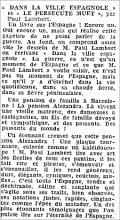L'Intransigeant,  29 juin 1939