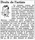 L'Intransigeant,  30 mai 1936