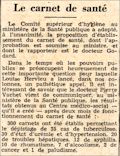 Le Journal,  10 mai 1938