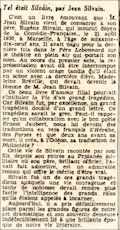 Le Journal,  15 mars 1934
