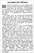 Le Journal,  19 novembre 1942