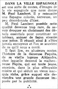 Le Journal,  26 mars 1939
