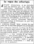 Le Journal,  31 mars 1942