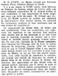 Le Journal de Genève, 9 août 1931