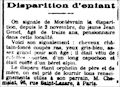 Journal de Seine-et-Marne,  15 novembre 1924