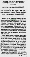 Le Journal de Tournon,  24 avril 1938