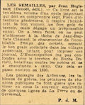 Les Lettres Françaises,  10 février 1945