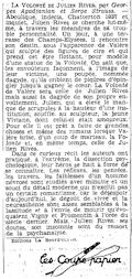 Le Matin,  3 octobre 1937