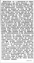 Le Matin,  11 juillet 1937