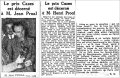 Le Matin,  20 mars 1943