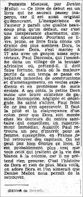 Le Matin,  22 mai 1938