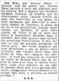 Le Matin,  28 août 1932