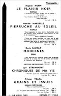 Mercure de France,  1er avril 1935