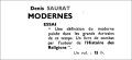 Mercure de France,  15 mars 1935