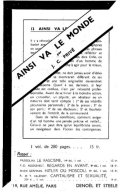 Mercure de France,  15 novembre 1933