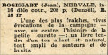 Micromégas,  10 février 1938