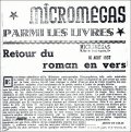 Micromégas,  10 août 1937