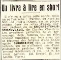 L'OEuvre,  5 août 1938
