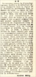 L'OEuvre,  6 novembre 1938