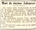 L'OEuvre,  7 février 1938