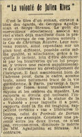 L'OEuvre,  10 octobre 1937