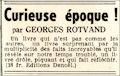 L'OEuvre,  11 août 1939
