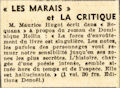 L'OEuvre,  12 août 1942