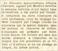 L'OEuvre,  12 décembre 1937