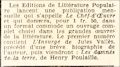 L'OEuvre,  13 octobre 1936