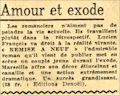 L'OEuvre,  15 novembre 1941