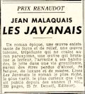 L'OEuvre,  19 février 1940