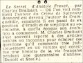 L'OEuvre,  19 novembre 1935