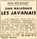 L'OEuvre,  20 février 1940
