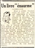 L'OEuvre,  20 mai 1936