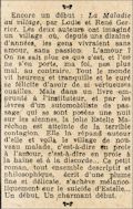 L'OEuvre,  21 octobre 1930