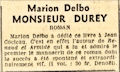 L'OEuvre,  26 juin 1943