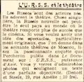 L'OEuvre,  30 novembre 1934