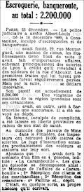 L'Ouest-Eclair (Rennes),  24 décembre 1926