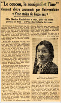Paris-midi,  26 octobre 1932