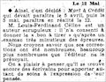 Paris-soir,  9 mai 1936
