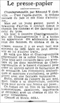 Paris-Soir,  13 décembre 1930