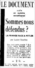 Paris-Soir,  14 mars 1936