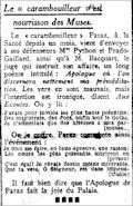 Paris-Soir,  16 janvier 1927