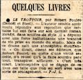Paris-Soir,  26 novembre 1931