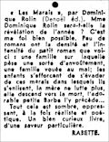 Paris-Soir,  28 août 1942