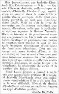 La Pensée Française,  9 août 1923