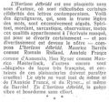 La Pensée Française,  25 mai 1921