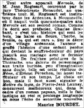 Le Petit Parisien,  2 décembre 1937