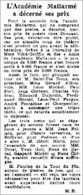 Le Petit Parisien,  7 juin 1939