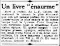 Le Petit Parisien,  11 août 1936